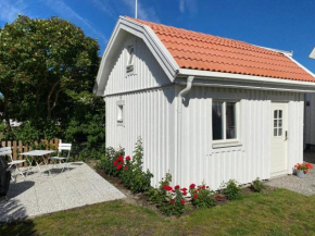 Nybyggt Attefallshus på Ängö i Kalmar
